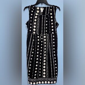 Motherhood Maternity Black and White Polka Dot Dress